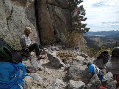 Climb at Lumpy Ridge