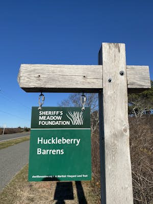 Hike Huckleberry Barrens Trail