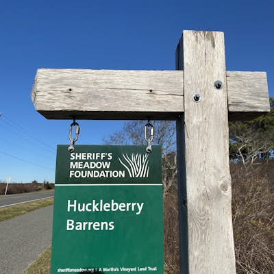 Hike Huckleberry Barrens Trail