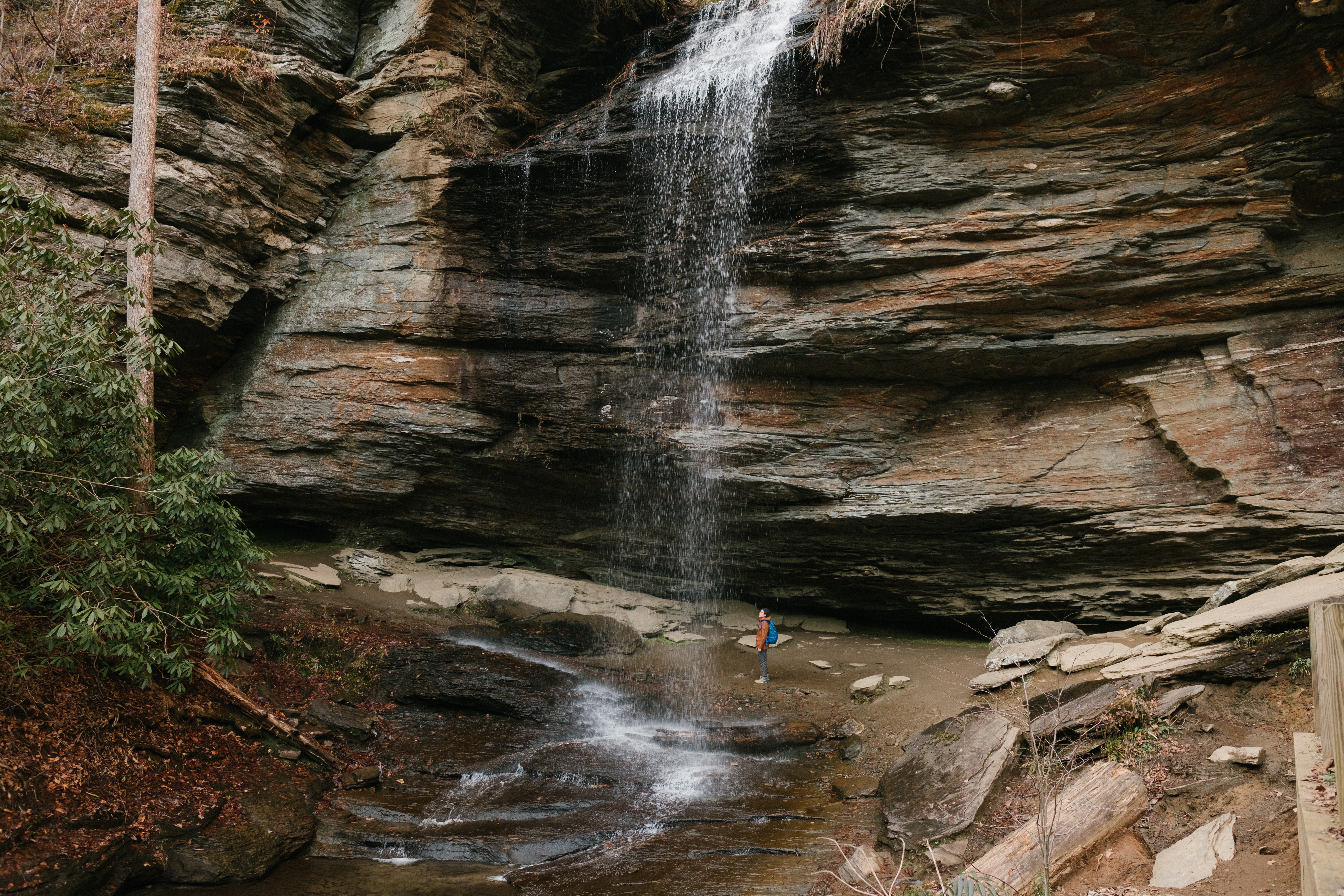 Moore Cove Falls