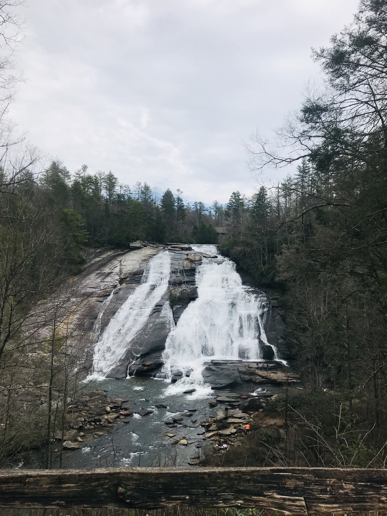 Hike to High Falls & Triple Falls, Little River, North Carolina