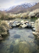 Soak in Keough Hot Springs Creek