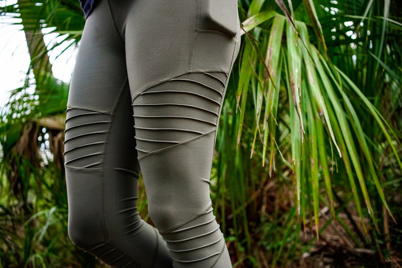 Trail, Town & Travel in Eddie Bauer's Trail Tight High-Rise Moto Leggings