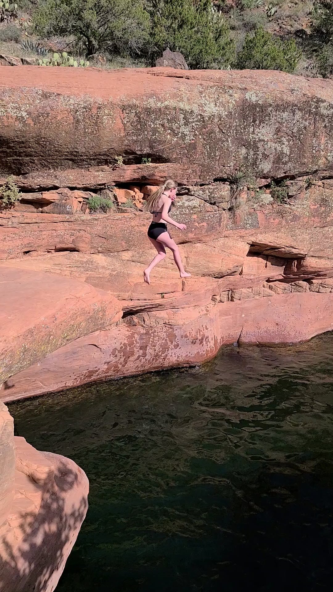 'The Crack' at Wet Beaver Creek