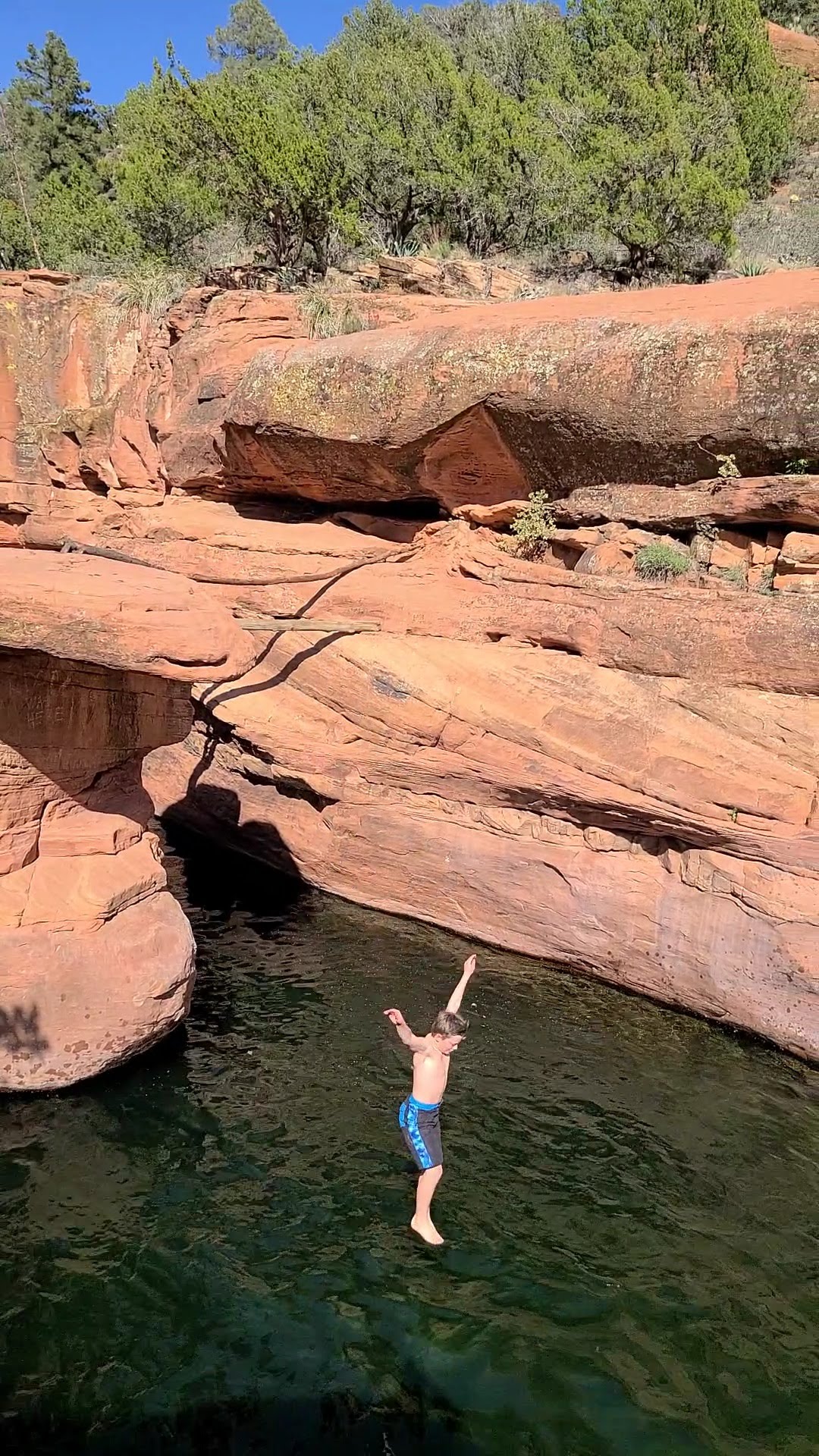'The Crack' at Wet Beaver Creek