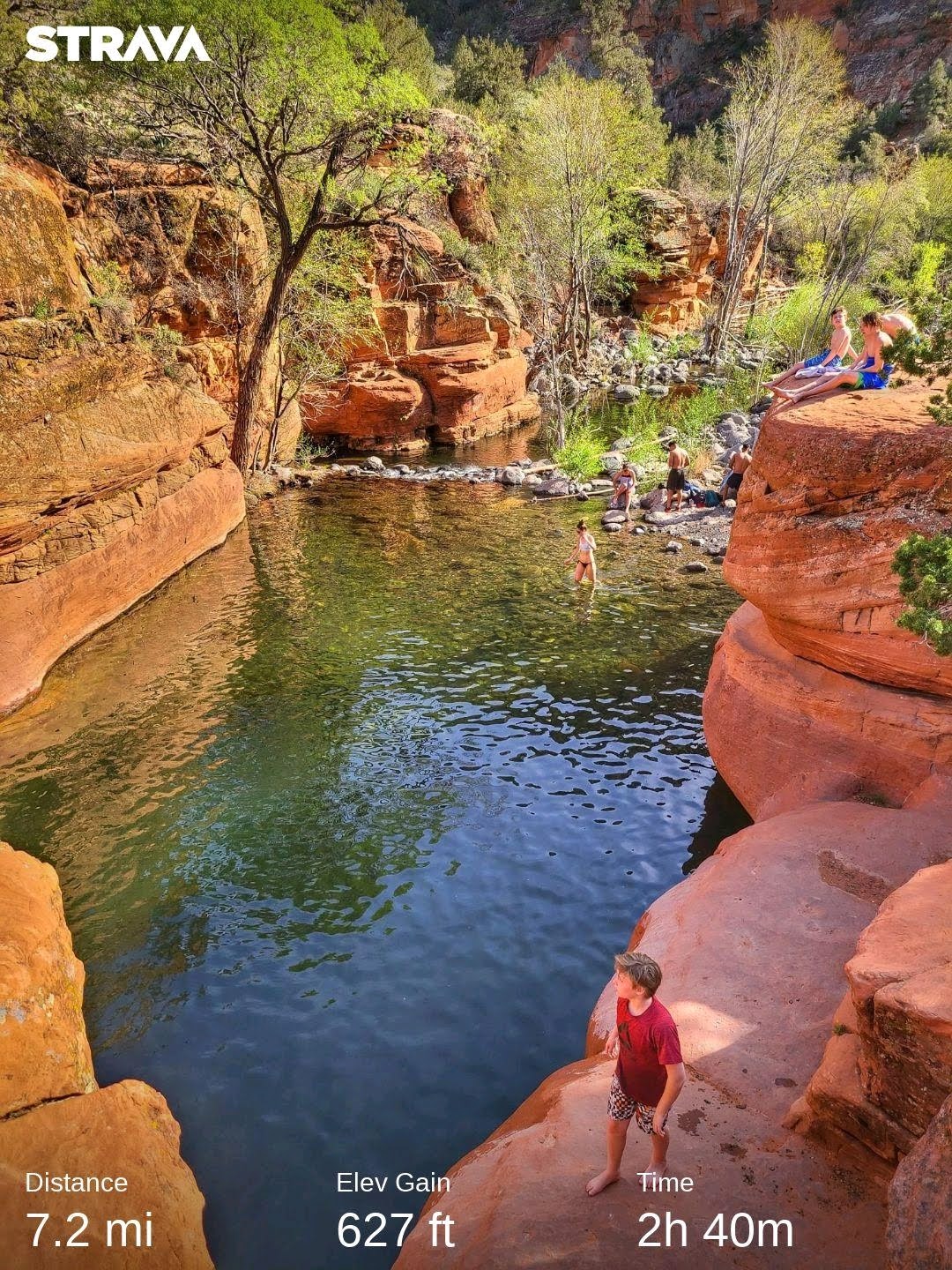 'The Crack' at Wet Beaver Creek