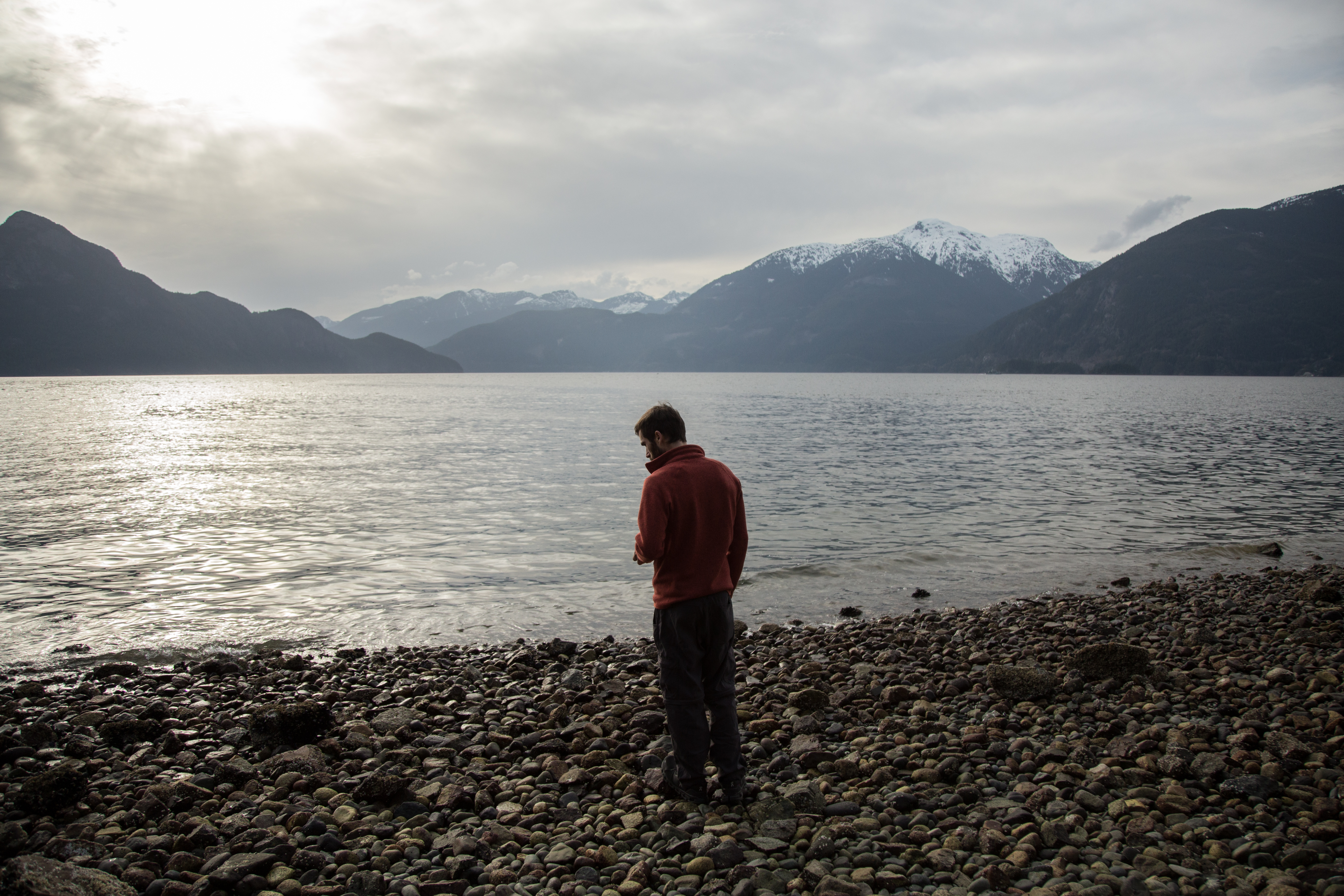 Camp at Porteau Cove Provincial Park 