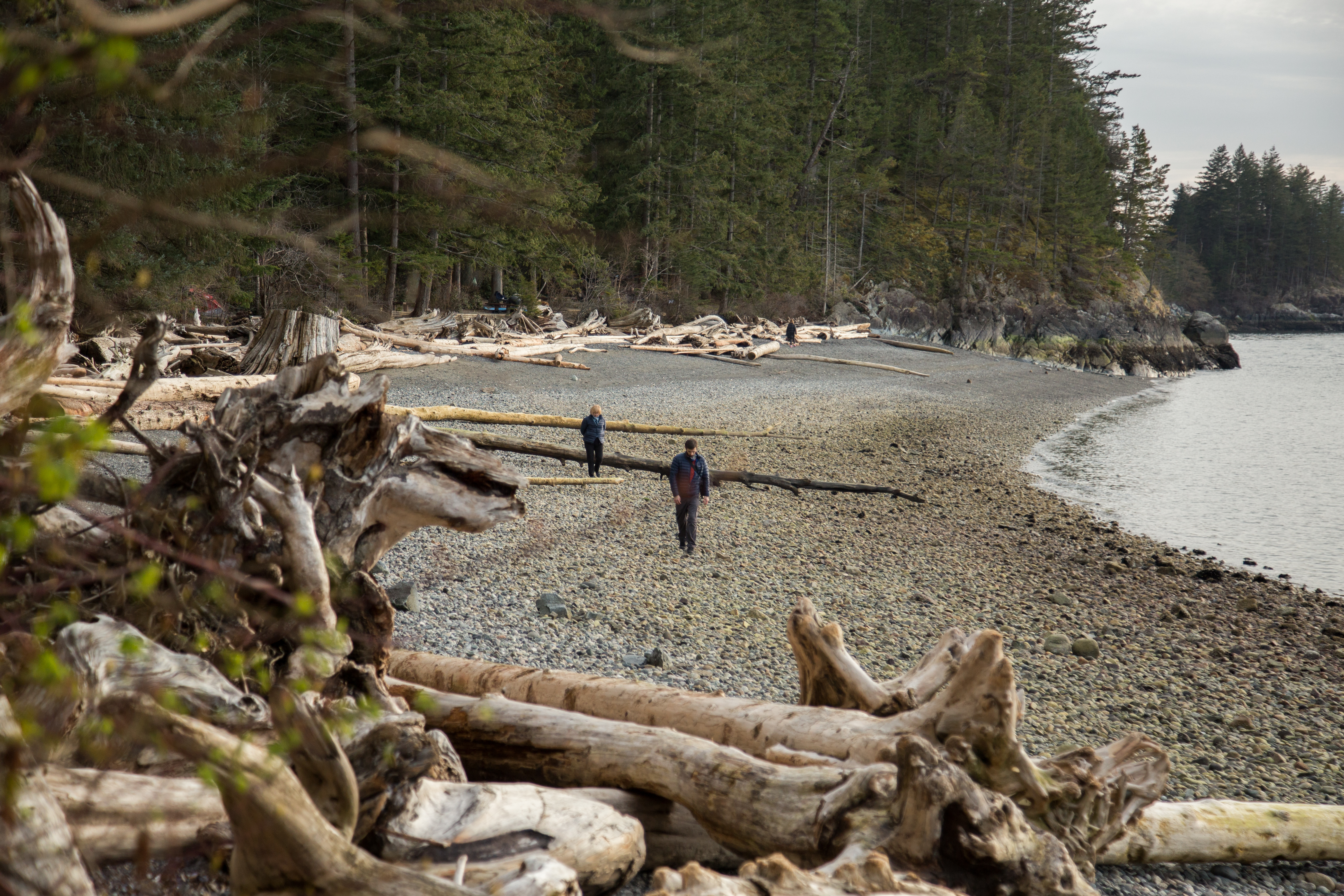 Camp at Porteau Cove Provincial Park 