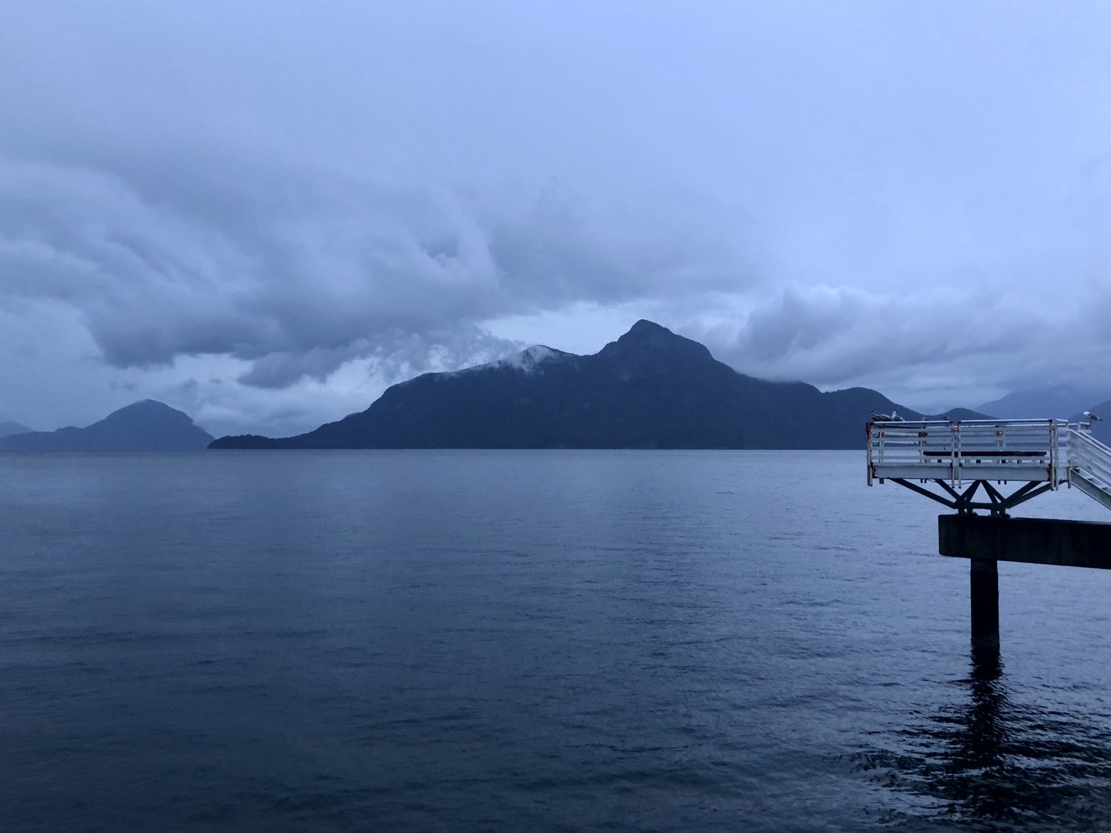 Camp at Porteau Cove Provincial Park 