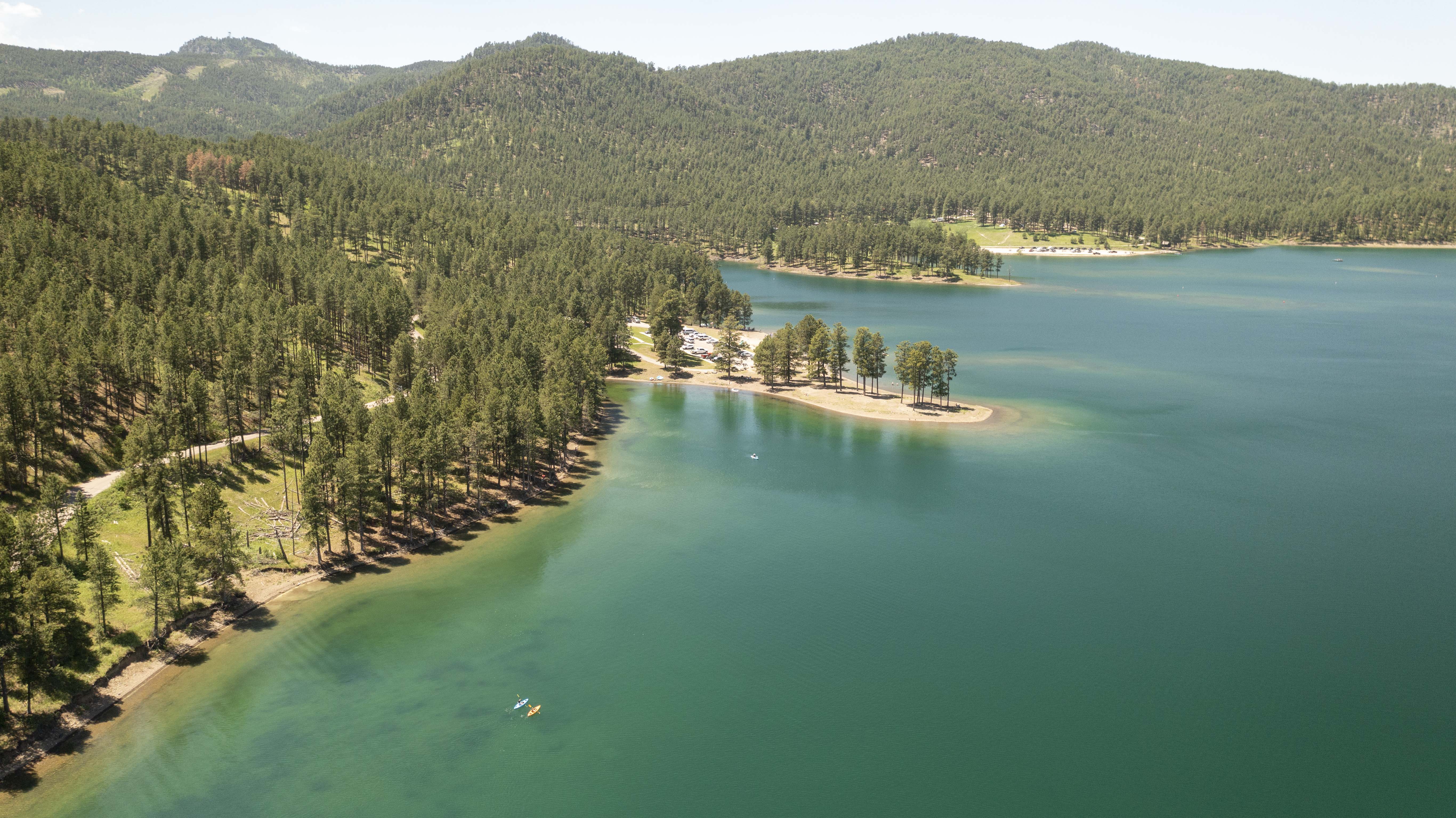 Paddle Lake Pactola Reservoir