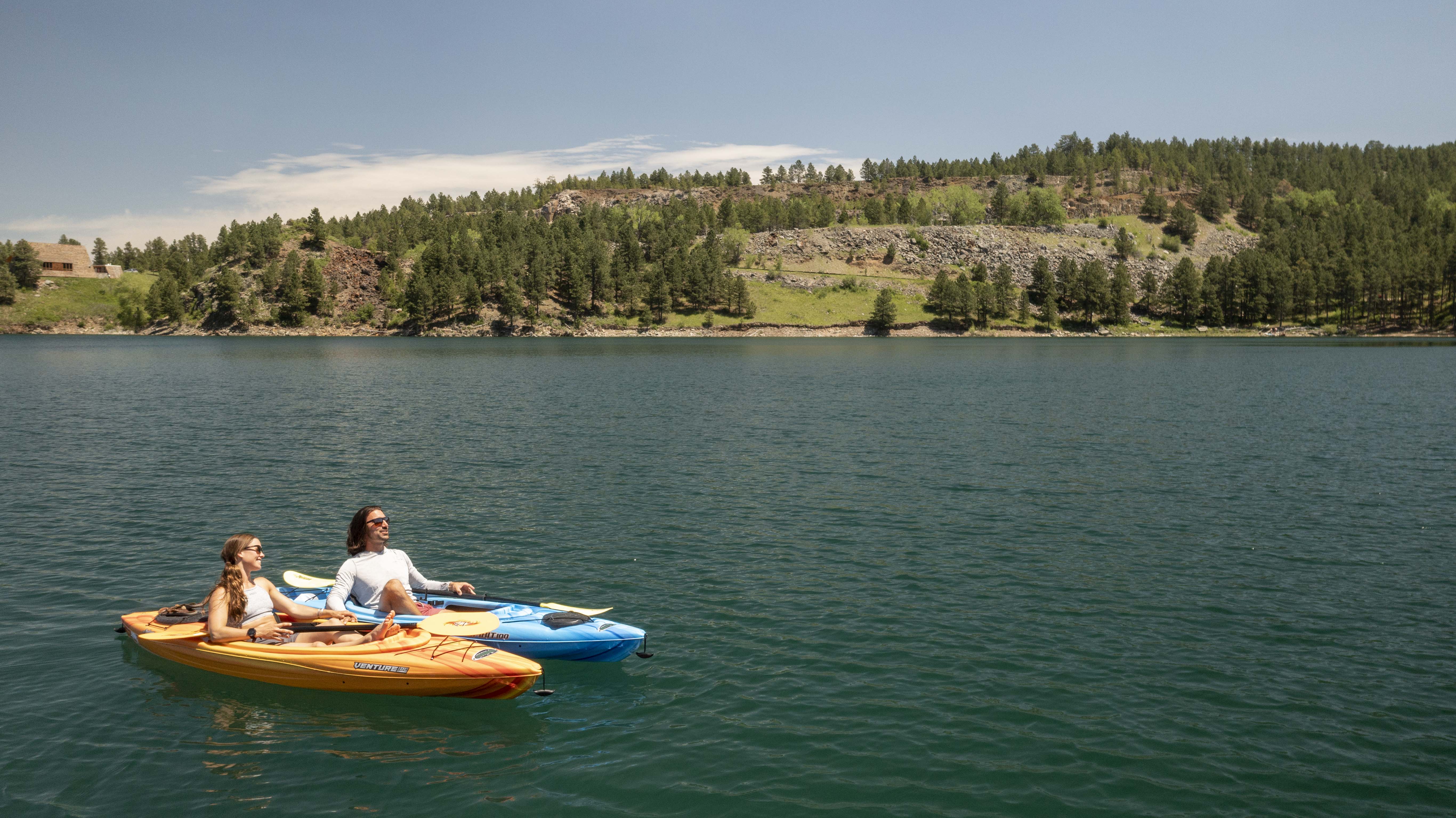 Paddle Lake Pactola Reservoir