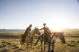 Horseback Trail Ride in Buffalo