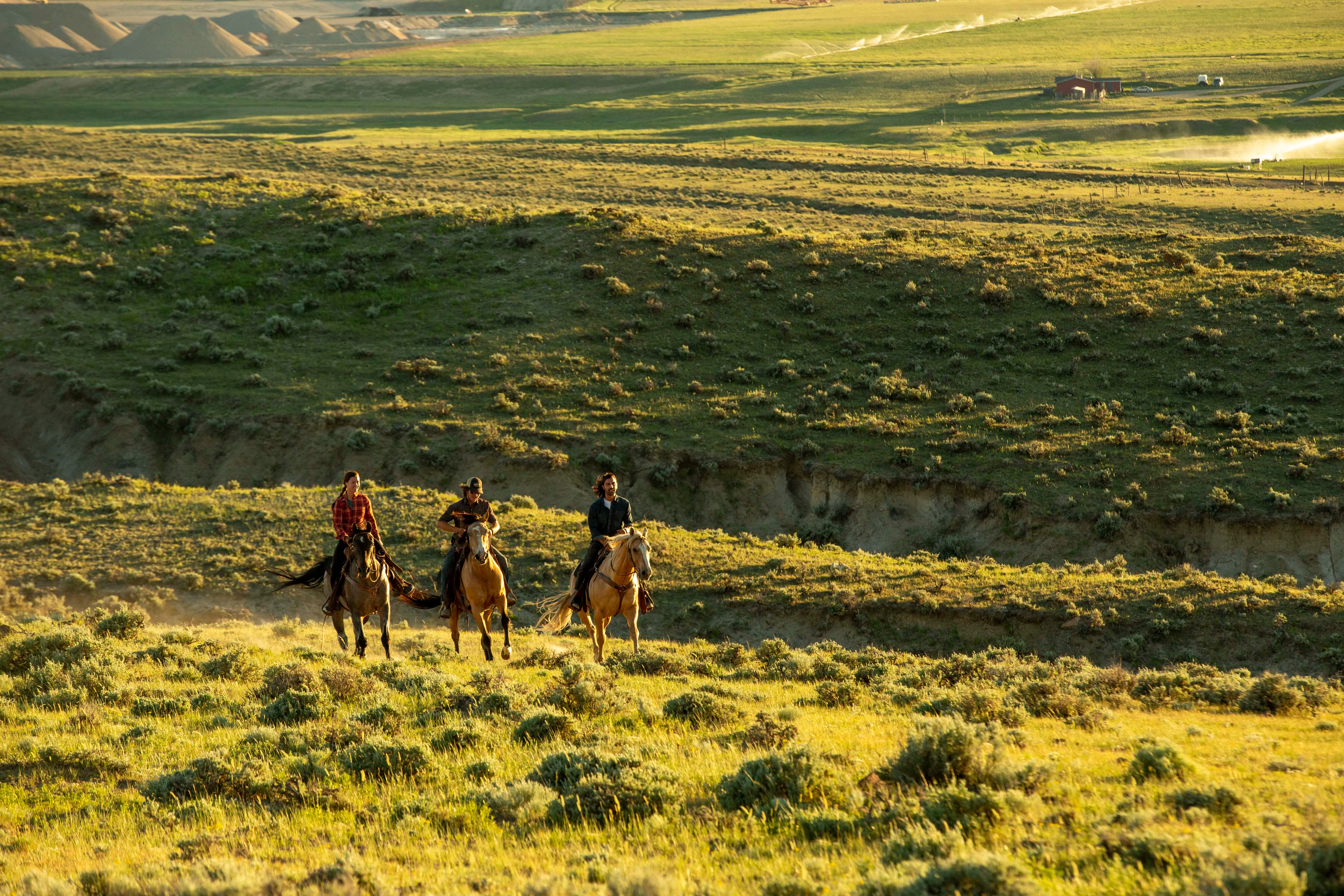 Horseback Trail Ride in Buffalo