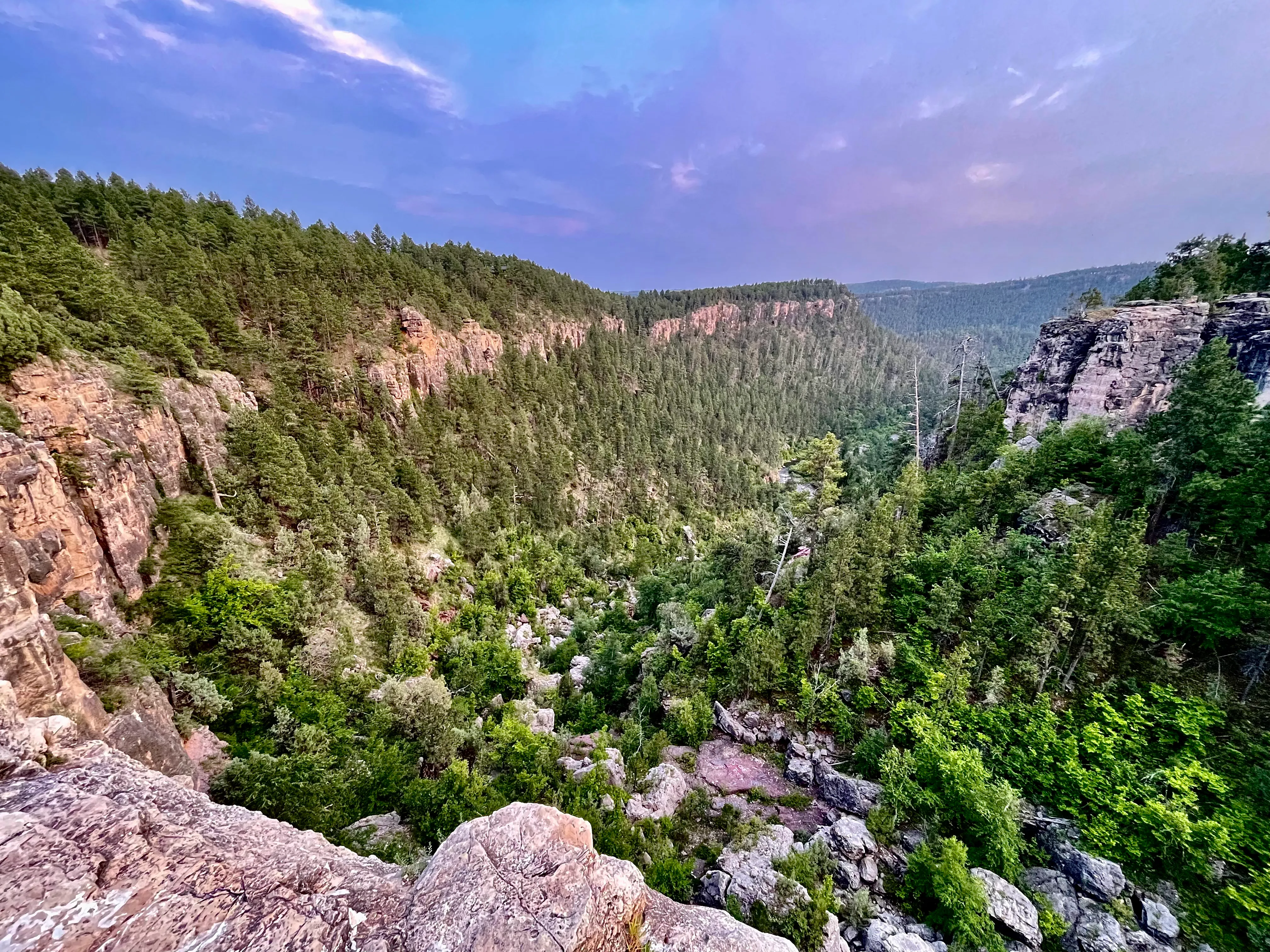 Hike to Falling Rock Overlook