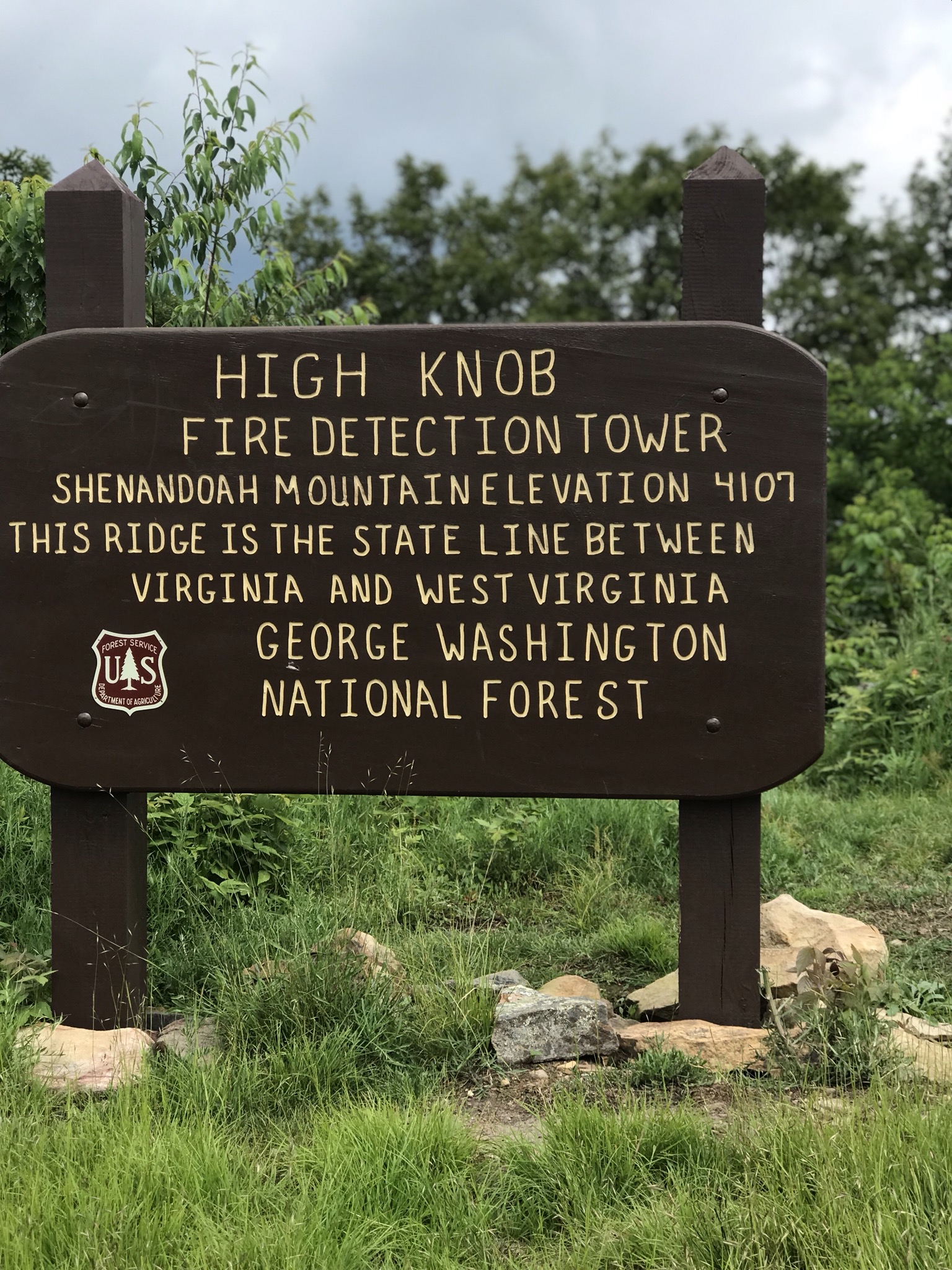 High Knob Tower Trail