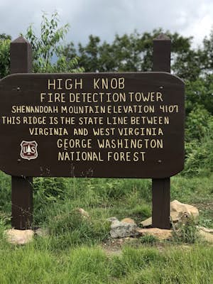 High Knob Tower Trail