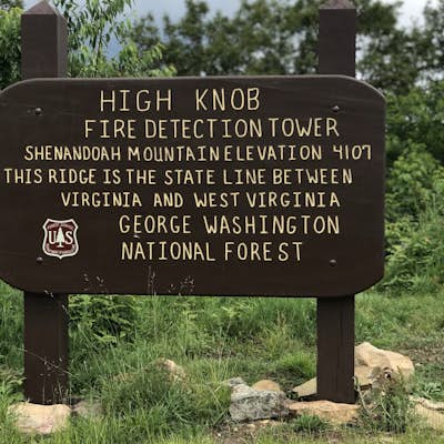 High Knob Tower Trail