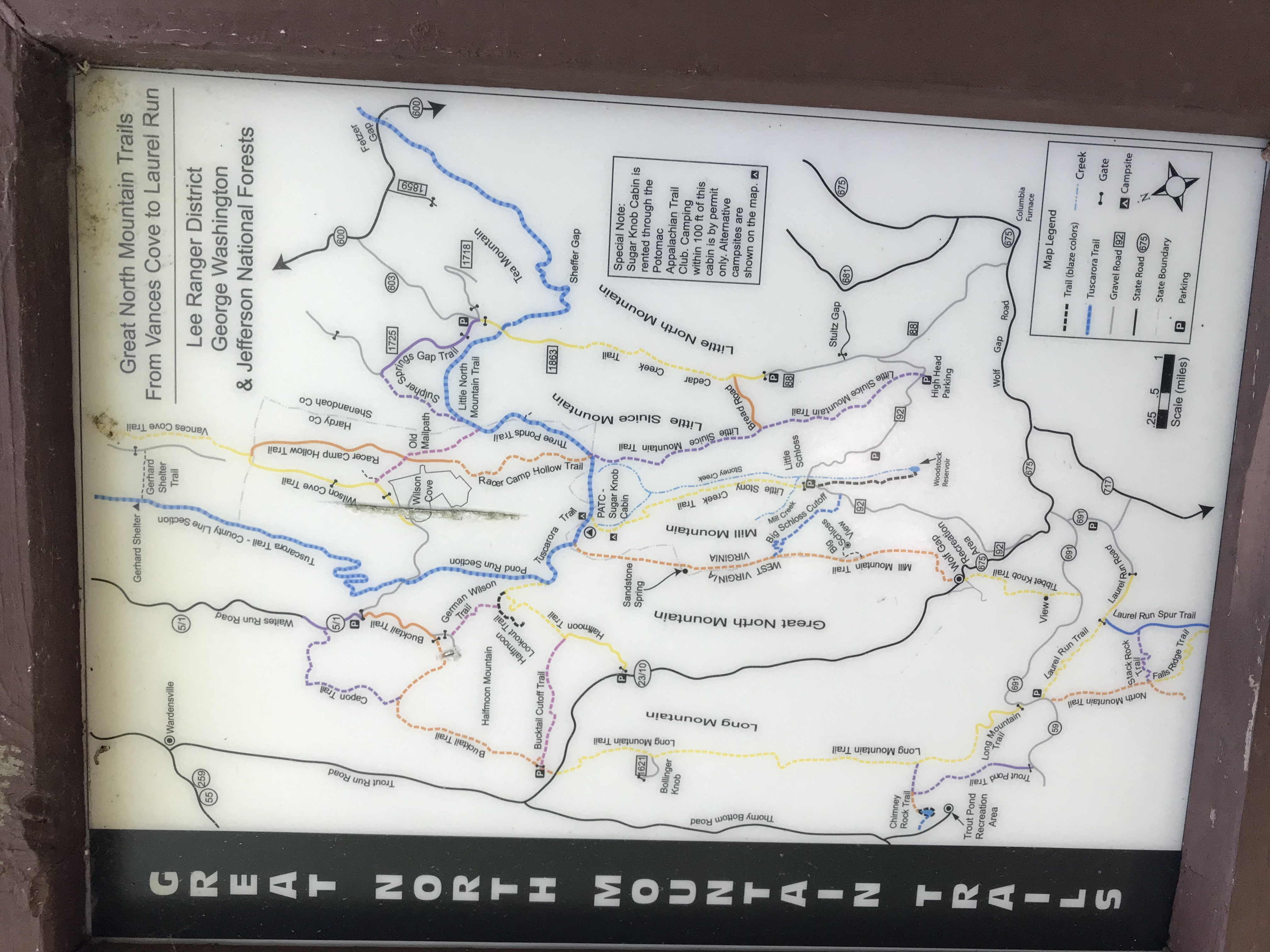 Big Schloss Cutoff Trail