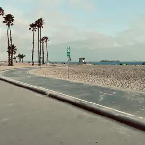 Long Beach Shoreline Bike Path