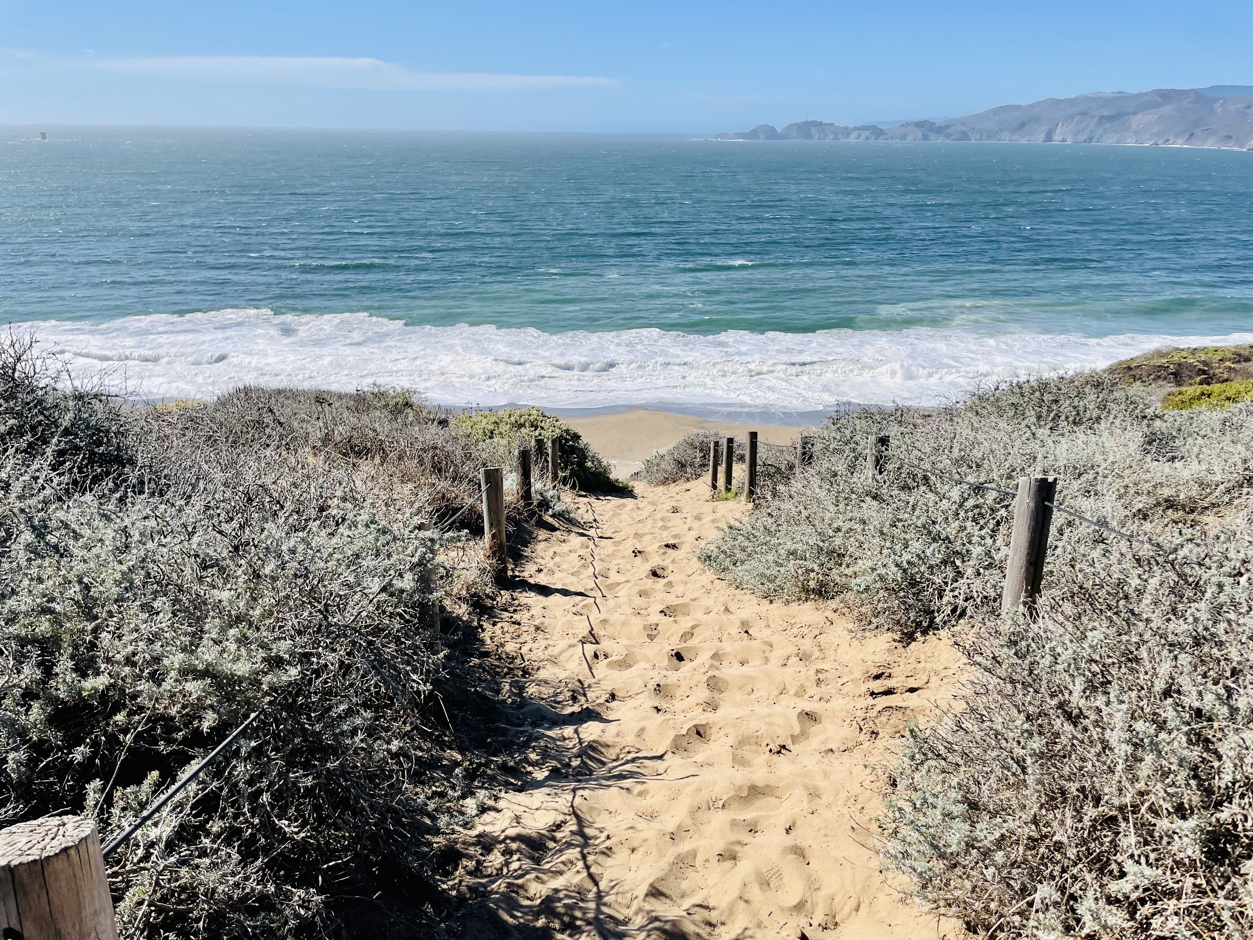 Baker Beach Sand Ladder