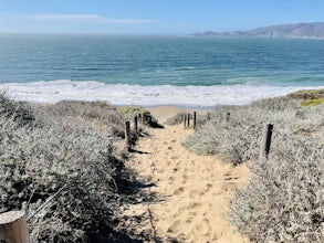 Baker Beach Sand Ladder