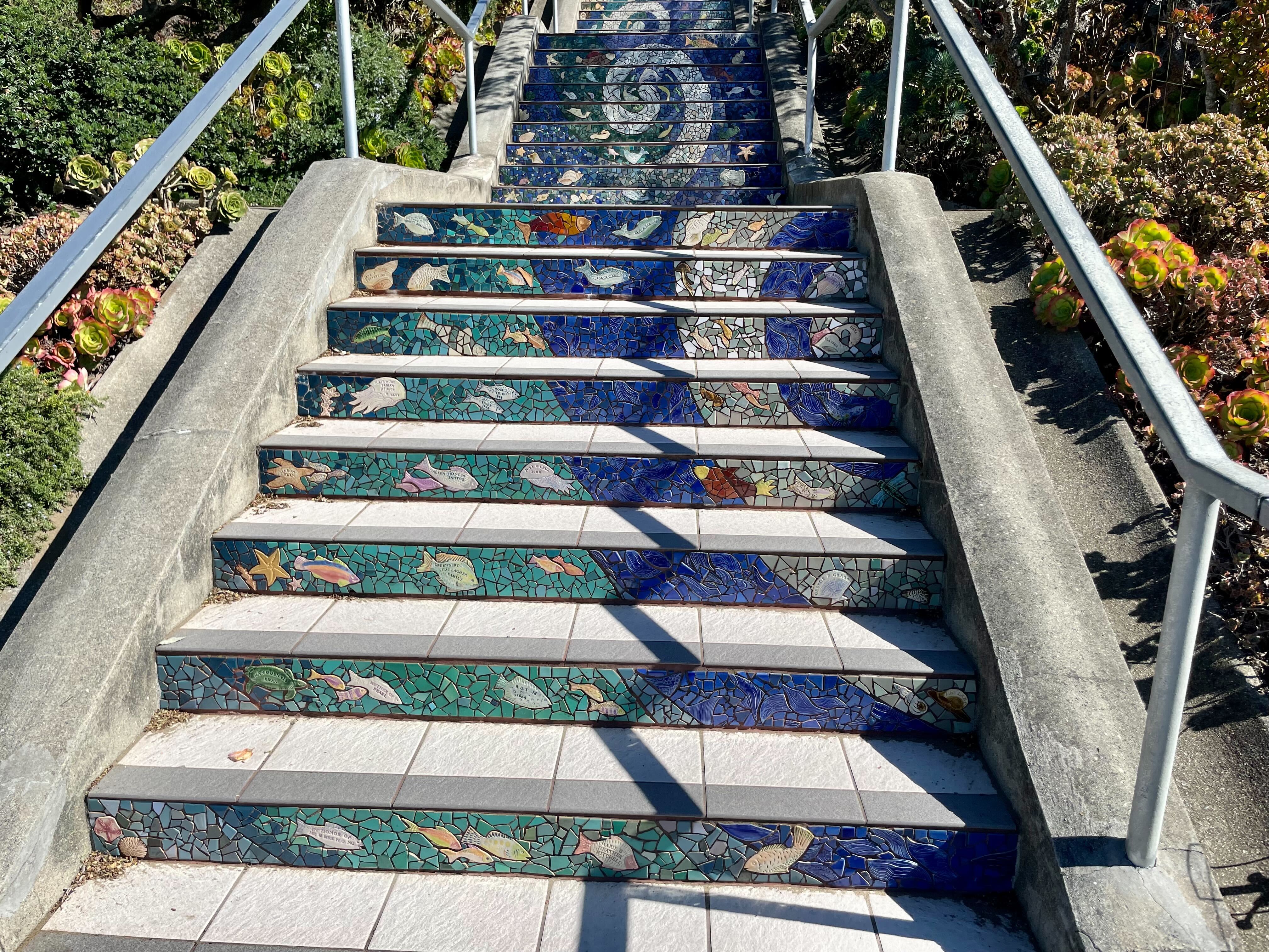 16th Avenue Tiled Steps