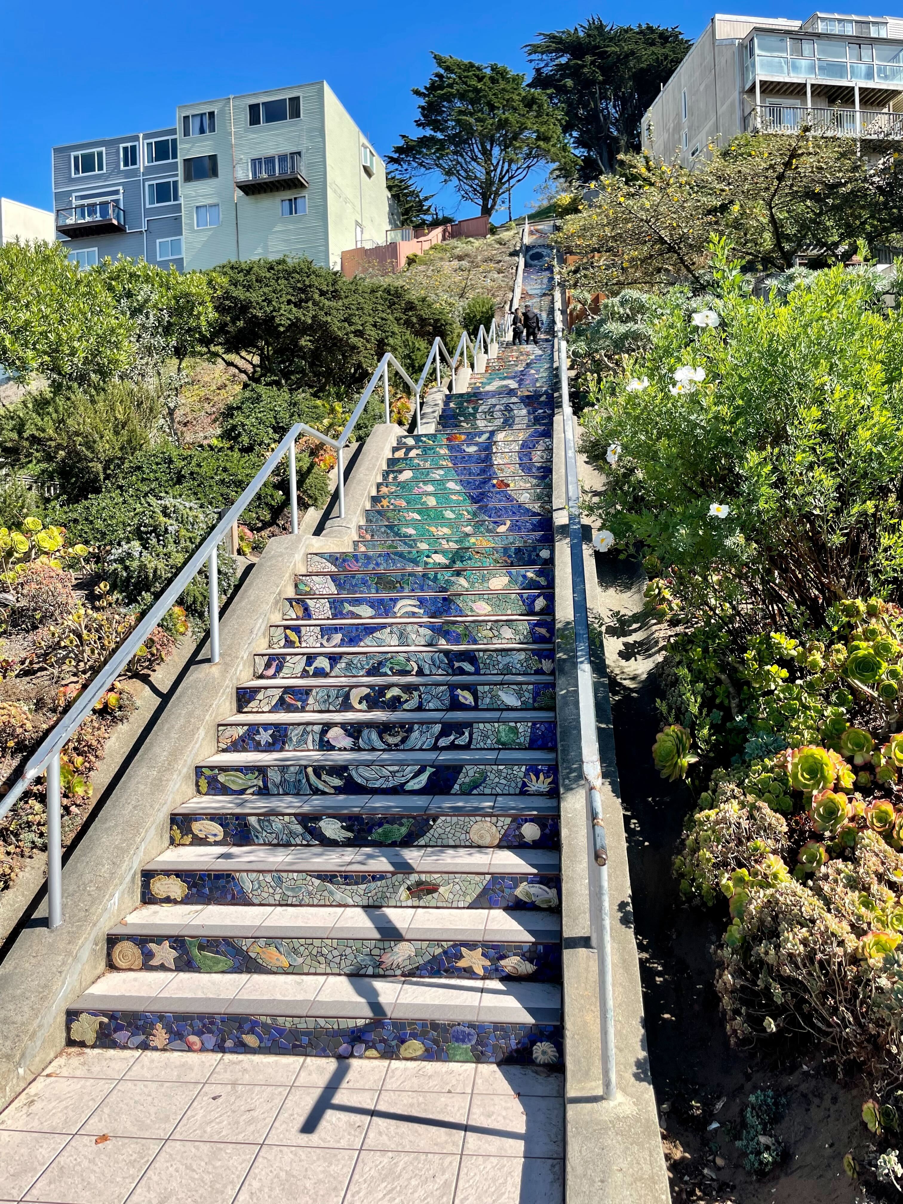 16th Avenue Tiled Steps