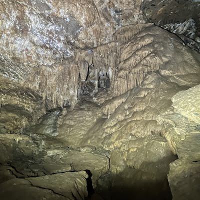 Hike through the New River Cave