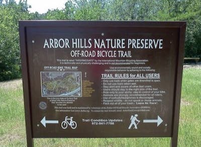 Arbor Hills Mountain Bike Loop