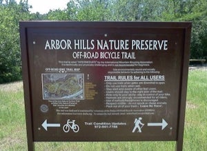 Arbor Hills Mountain Bike Loop