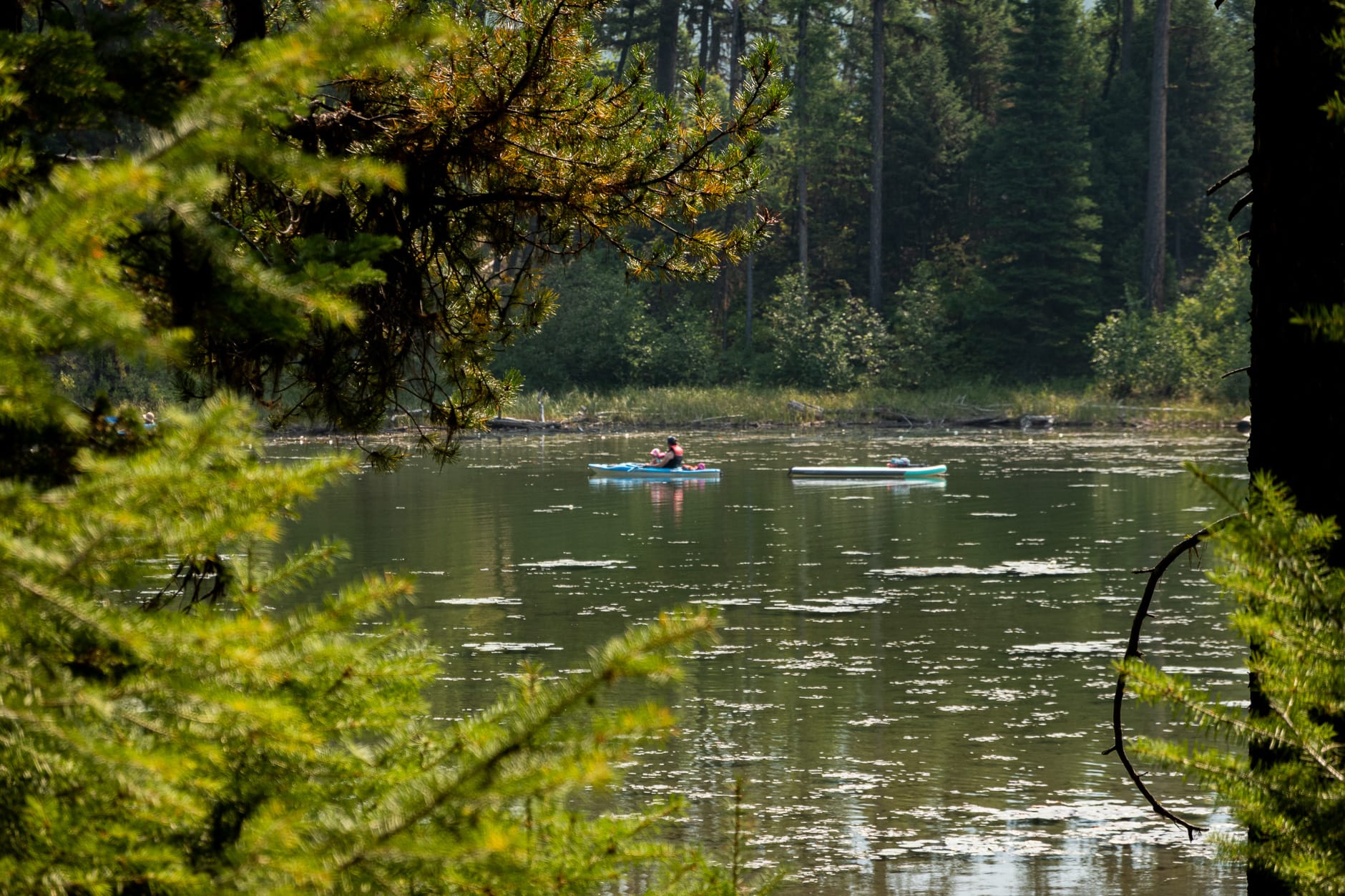 Holland Lake and Falls