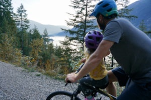 Family Friendly Cycle Touring in the Kootenays