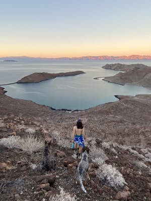 Beautiful off the grid camping in Bahia de Los Angeles