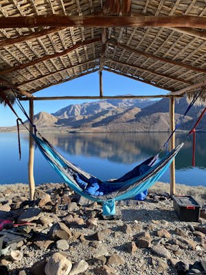 Beautiful off the grid camping in Bahia de Los Angeles
