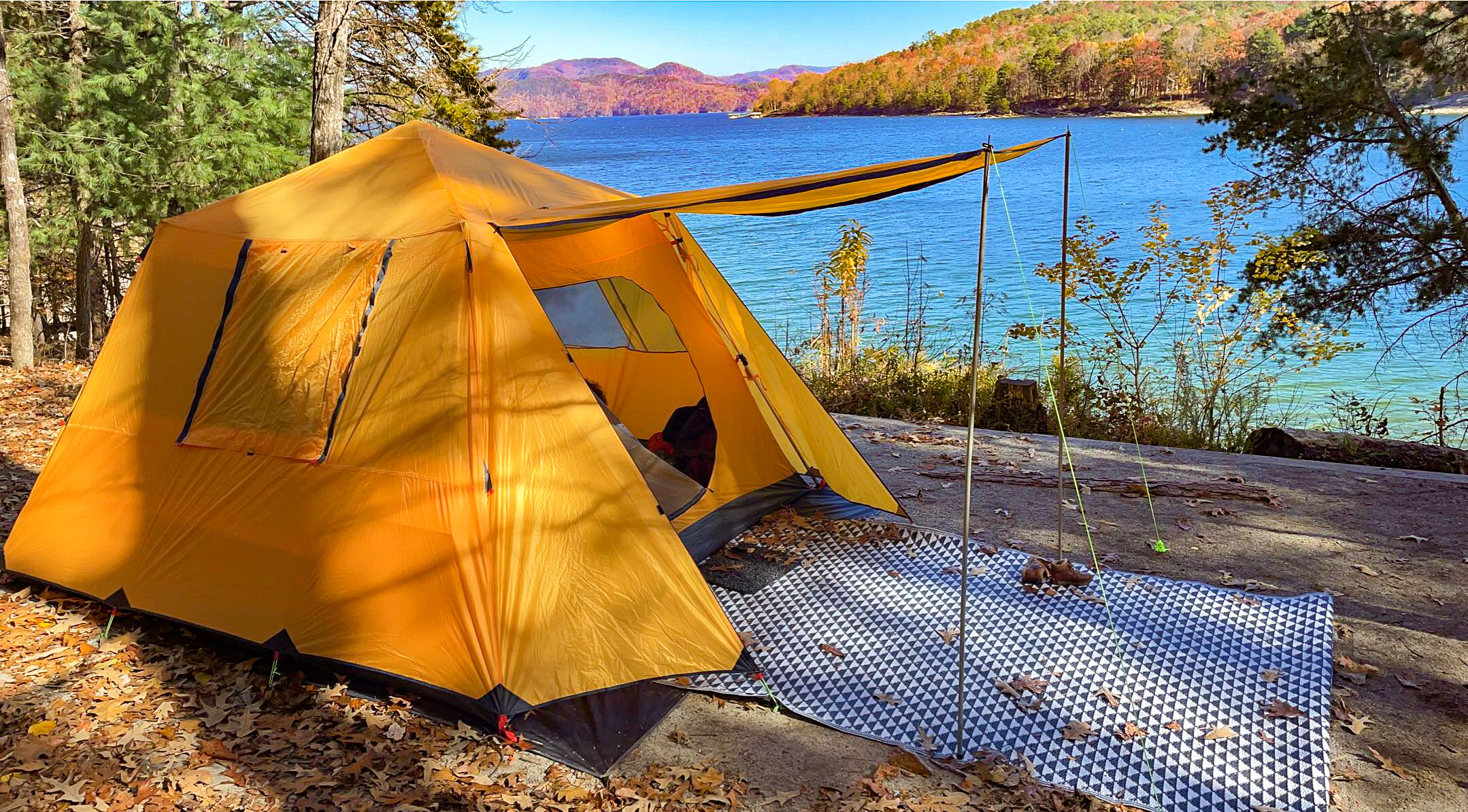 Camp on Lake Jocassee