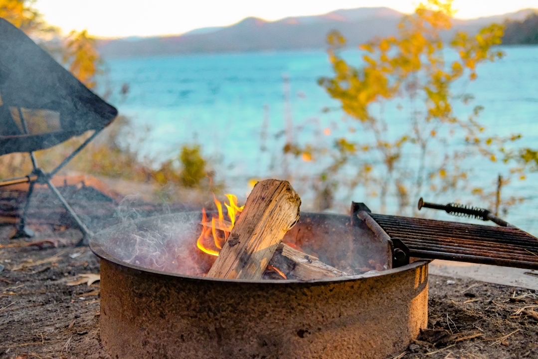 Camp on Lake Jocassee