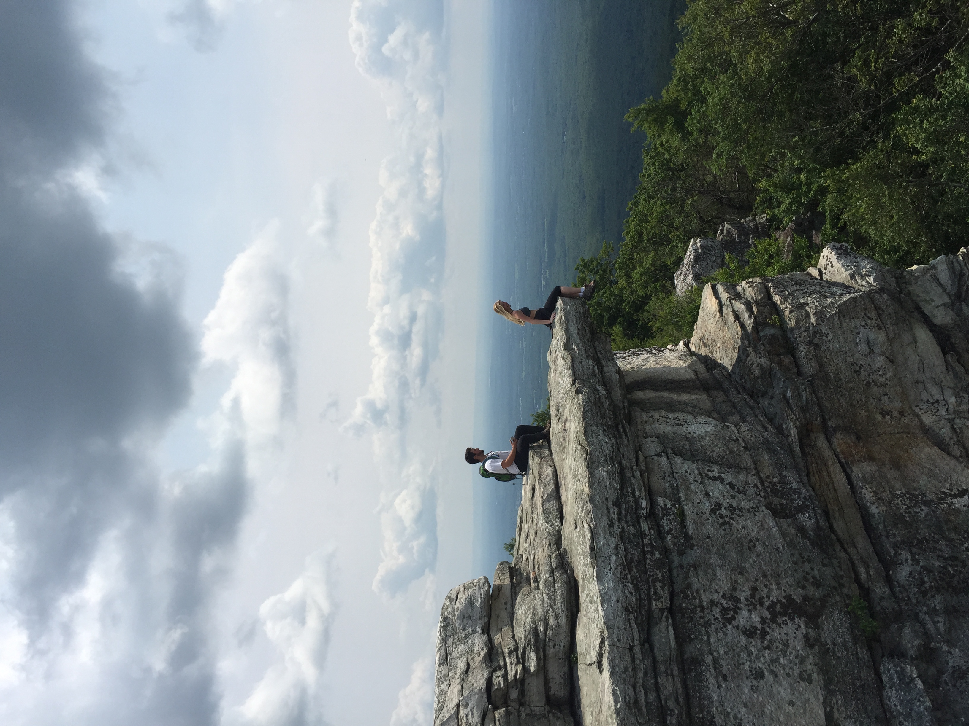 Sam's Point Overlook to Ice Cave Trail, Cragsmoor, New York