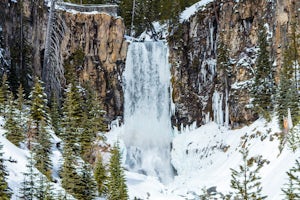 Tumalo Falls and Double Falls