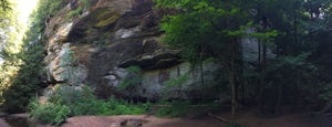 Old Man's Cave and Ash Cave via Buckeye Trail