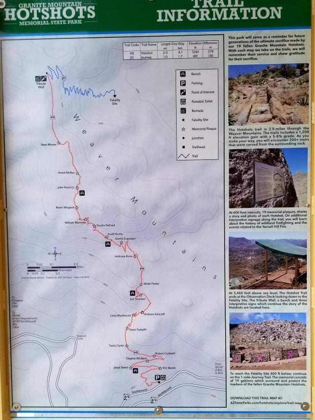 Granite Mountain Hotshots Memorial Trail