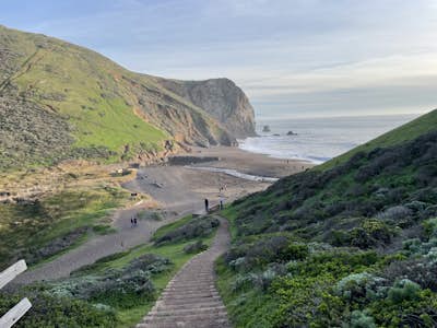 Tennessee Beach via Tennessee Valley Trail