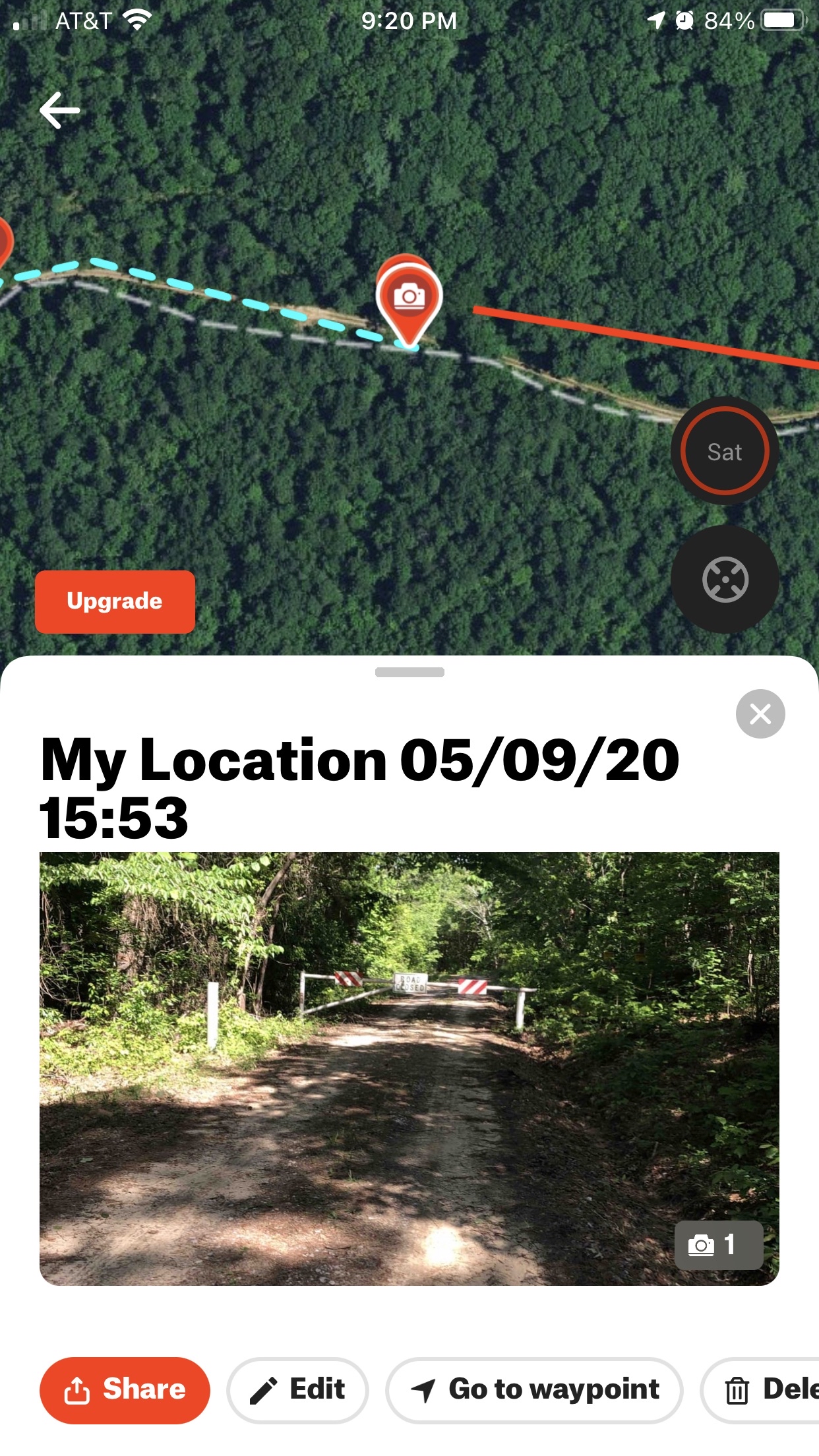 Hike to Upper Caney Creek Falls