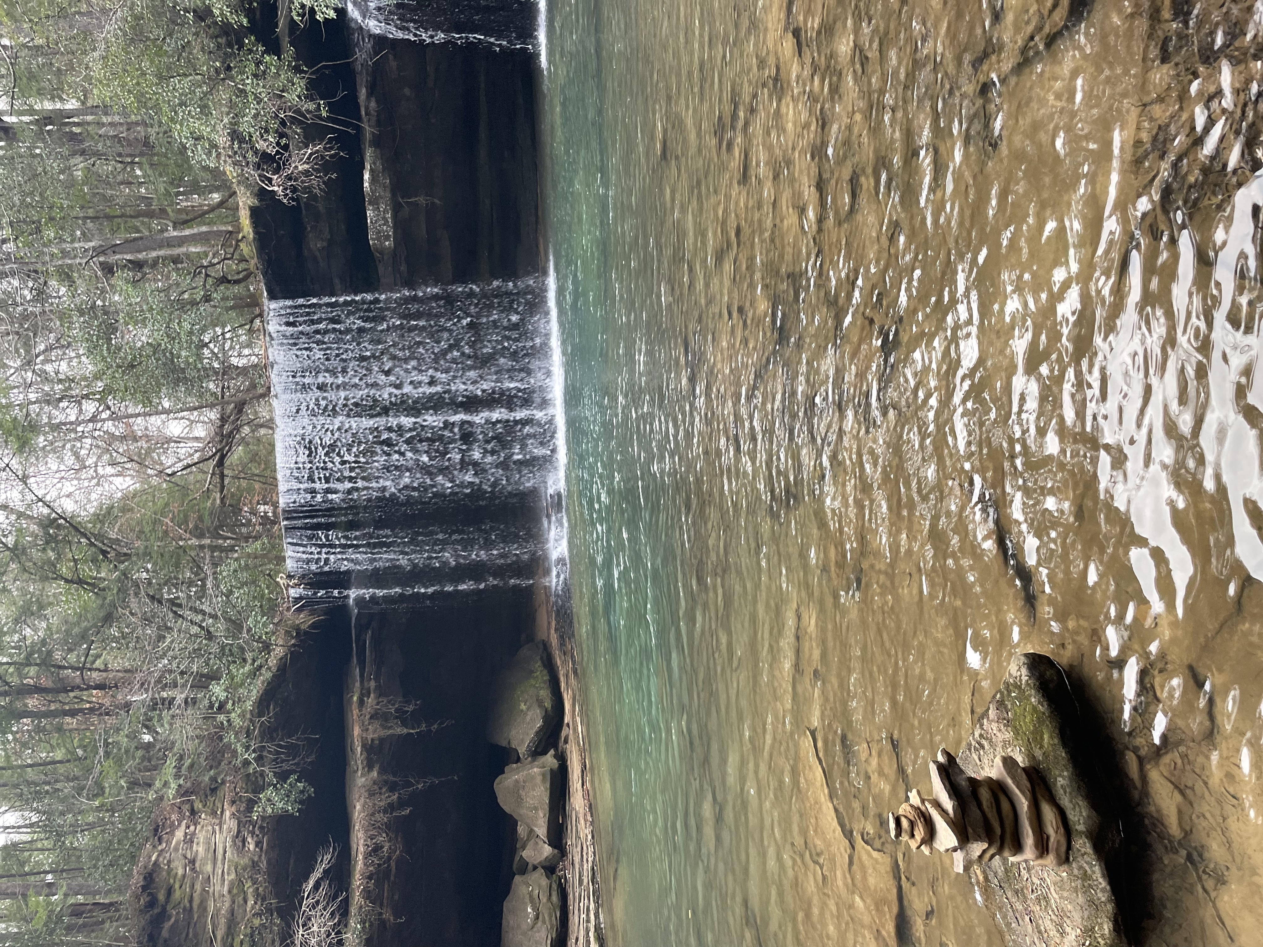 Hike to Upper Caney Creek Falls