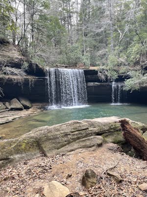 Hike to Upper Caney Creek Falls