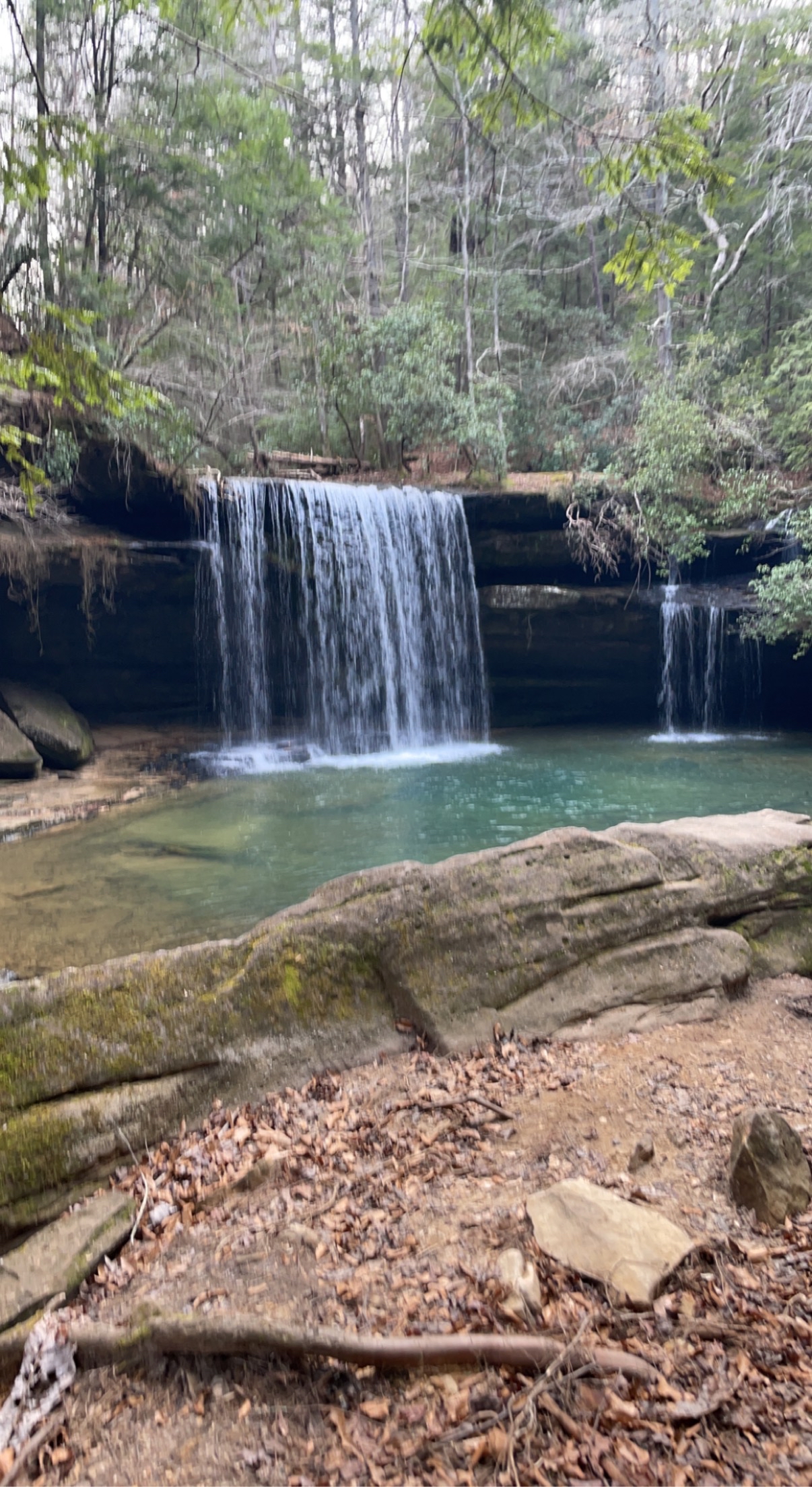 Hike to Upper Caney Creek Falls