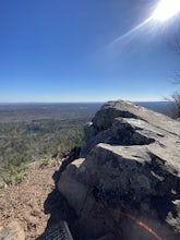 King's Chair Overlook via White and Blue Trail Loop