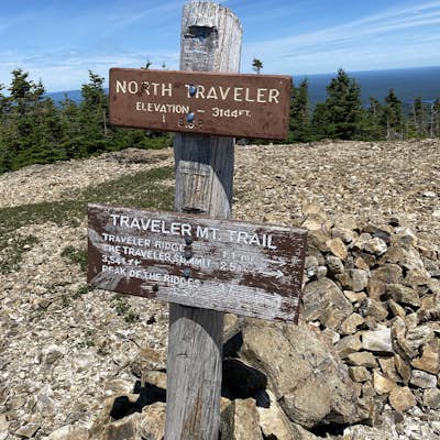 North Traveler Mountain Trail to Pogy Notch Trail Loop