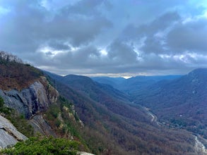 Exclamation Point and Skyline Trail to Hickory Nut Falls