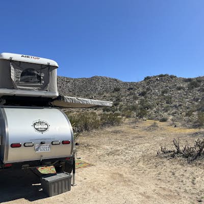 Camping in Anza-Borrego State Park