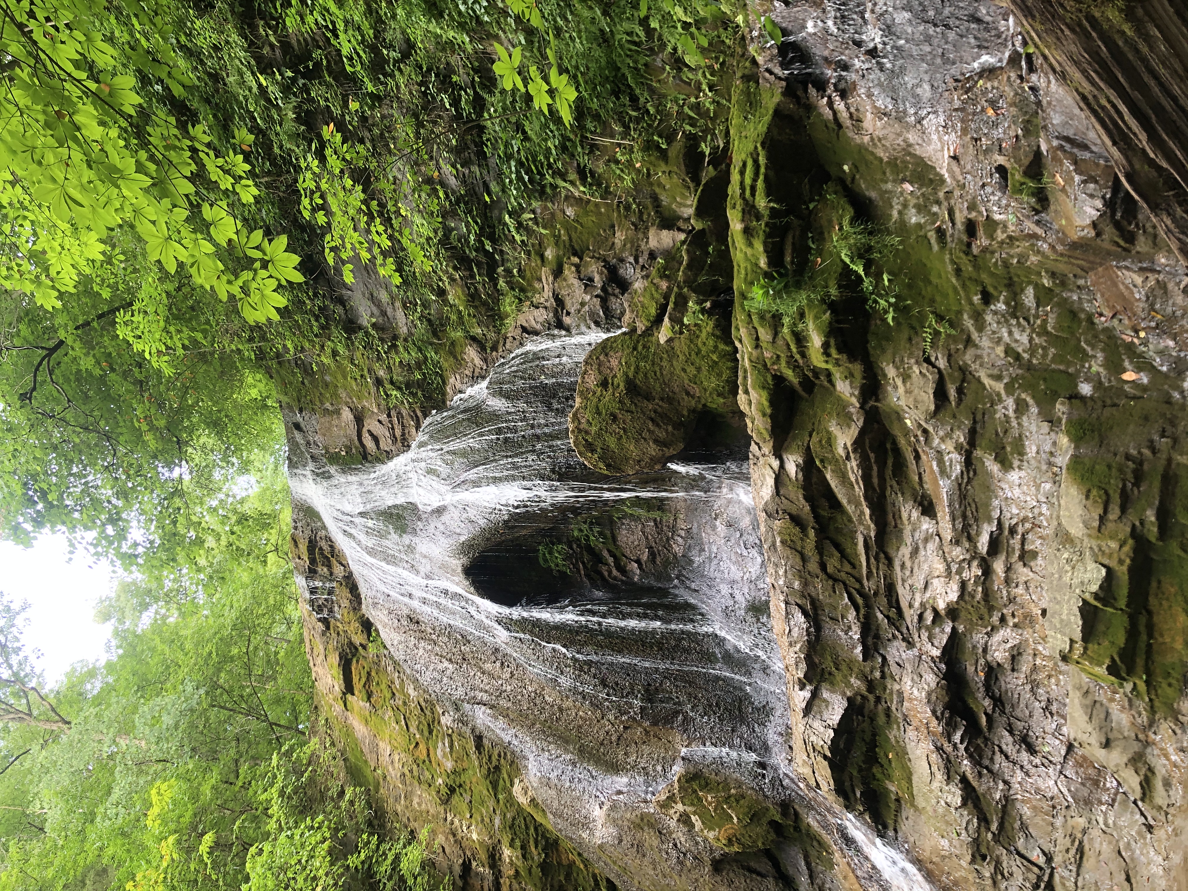 Photograph and Swim at Elrod Falls